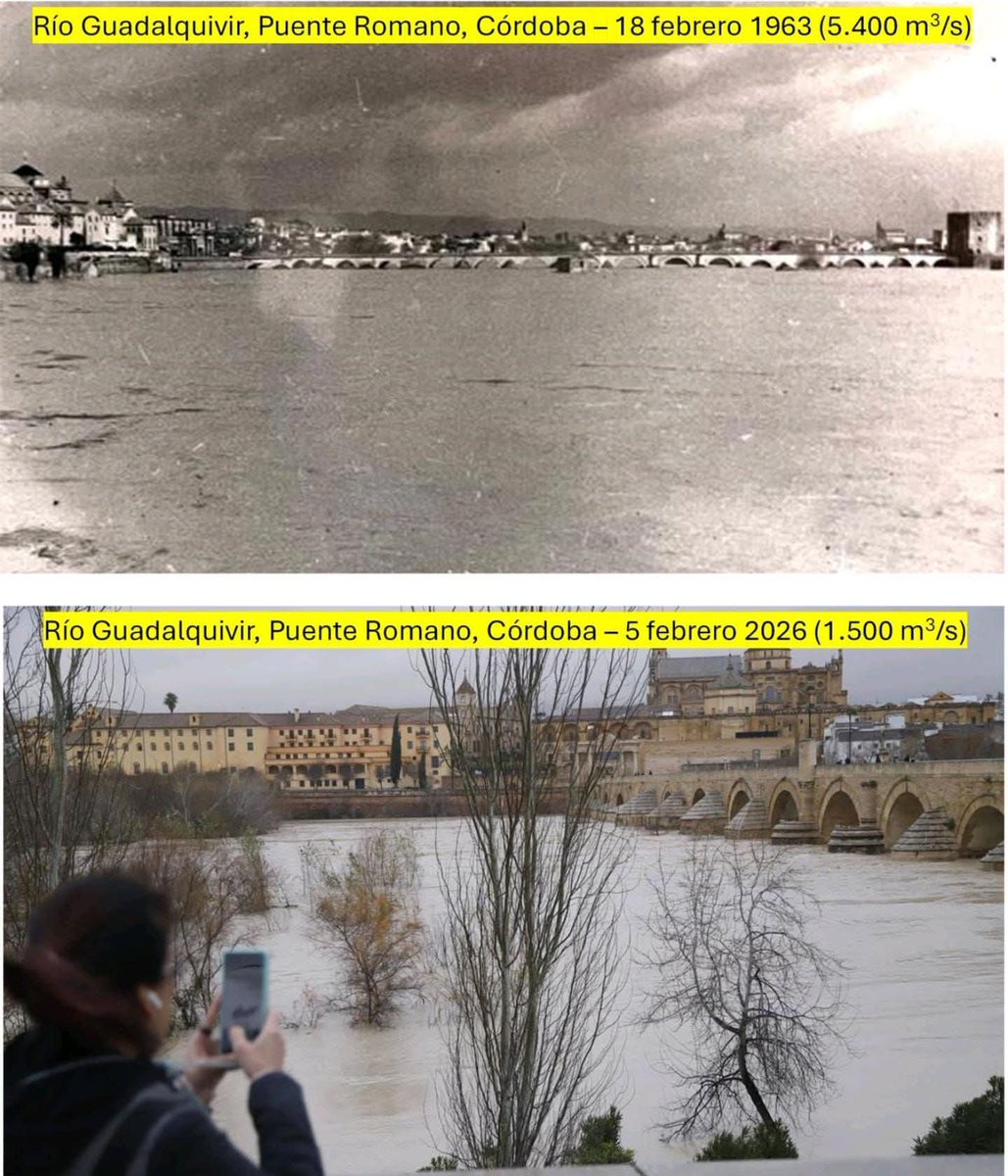 🔴 Llueve sobre mojado en Córdoba. A partir de las 12:00 repasaremos la última hora de la #BorrascaLeonardo con un programa especial en directo