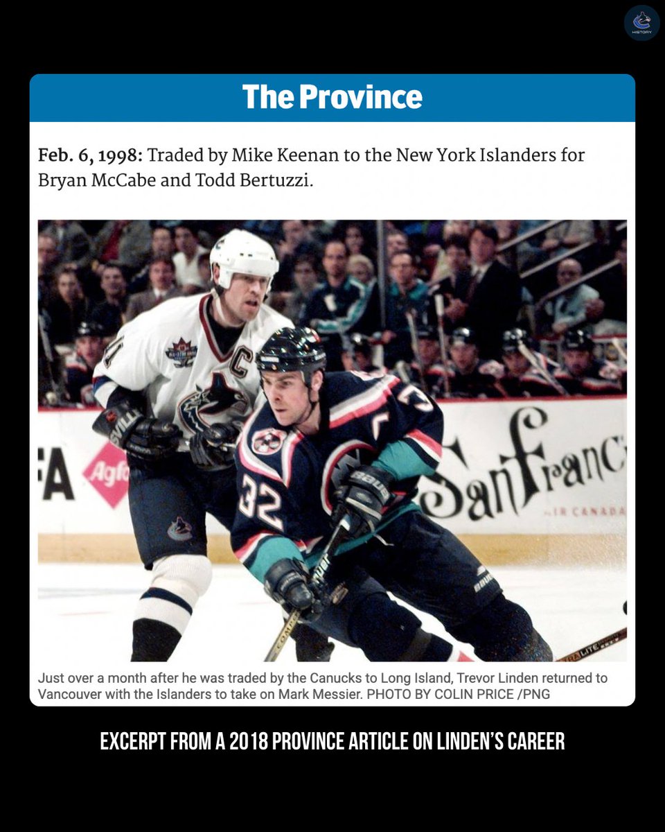 Vancouver Canucks History tweet media