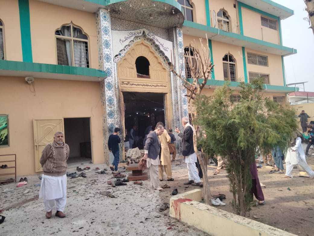 انفجار مسجد في إسلام آباد  (صورة متداولة/إكس).