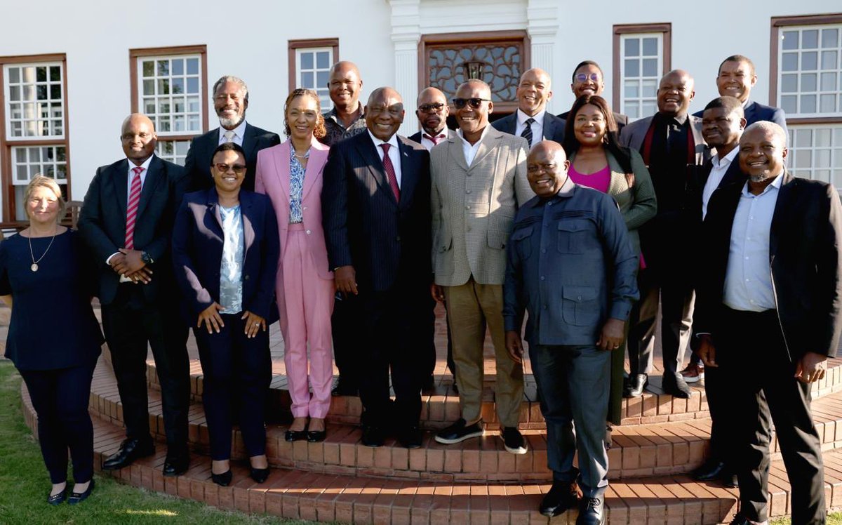 NtiyisoConsult's tweet photo. Group CEO Alex Mabunda, joined the Black Business Council in a high-level engagement with President Cyril Ramaphosa, discussing key issues shaping South Africa’s business landscape.
#NtiyisoConsultingGroup
#ServiceDelivery #BlackBusinessCouncil
#UnlockingDevelopment https://t.co/MqRL4H3itv