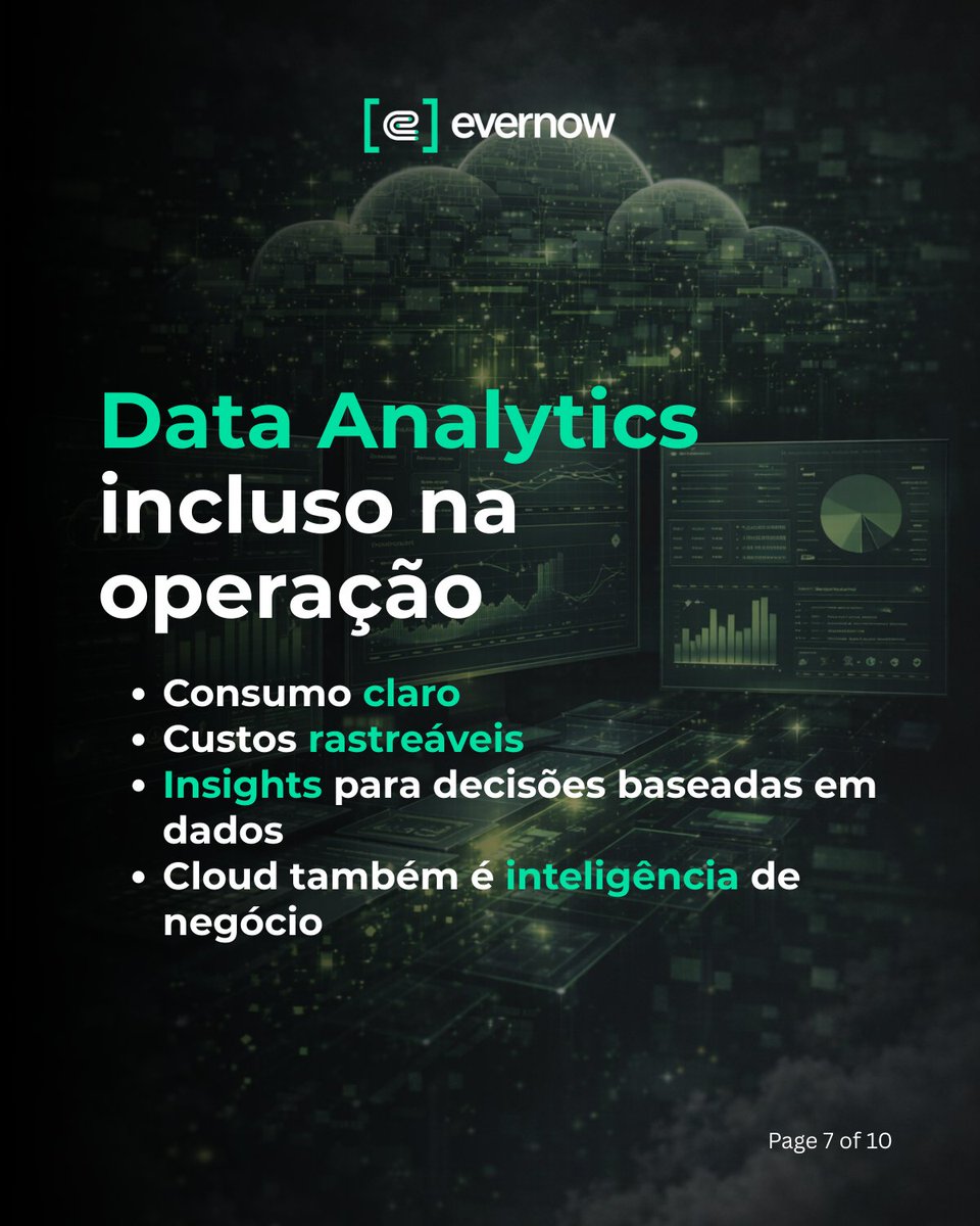 EverNowBR's tweet photo. Migrar para a AWS com segurança e previsibilidade financeira. Nossa abordagem une arquitetura certificada, compliance e um ciclo de faturamento que dá até 50 dias de fôlego para seu caixa. Cloud com estratégia é vantagem competitiva. 

#AWS #Cloud #FinOps #Cibersegurança https://t.co/bDdhO1Aai8