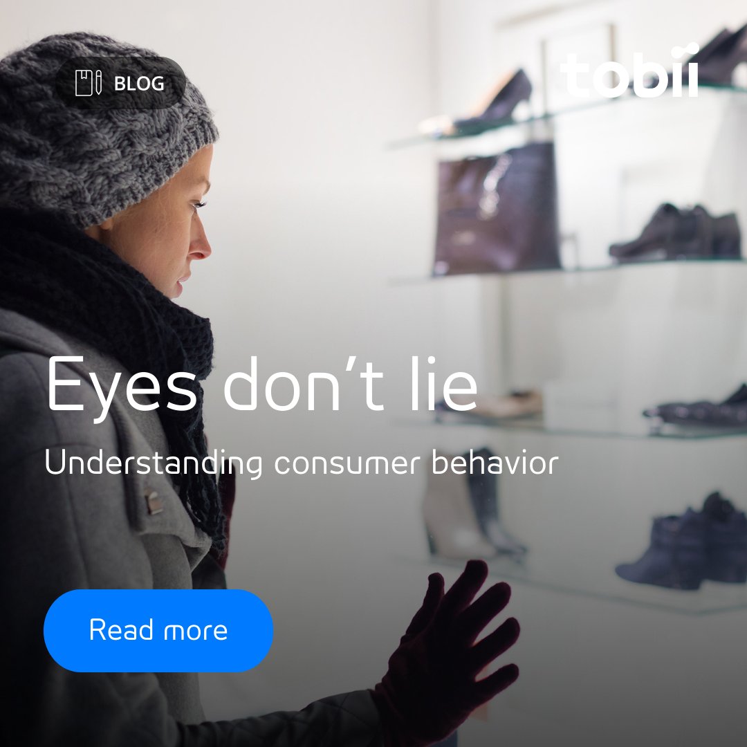 TobiiTechnology's tweet image. Clicks don’t tell the full story. Eyes do. 👀
See how #EyeTracking reveals real consumer behavior - what people notice, ignore, and act on.
🔗 go.tobii.com/l/151161/2026-…
#ConsumerInsights #UXResearch #Tobii