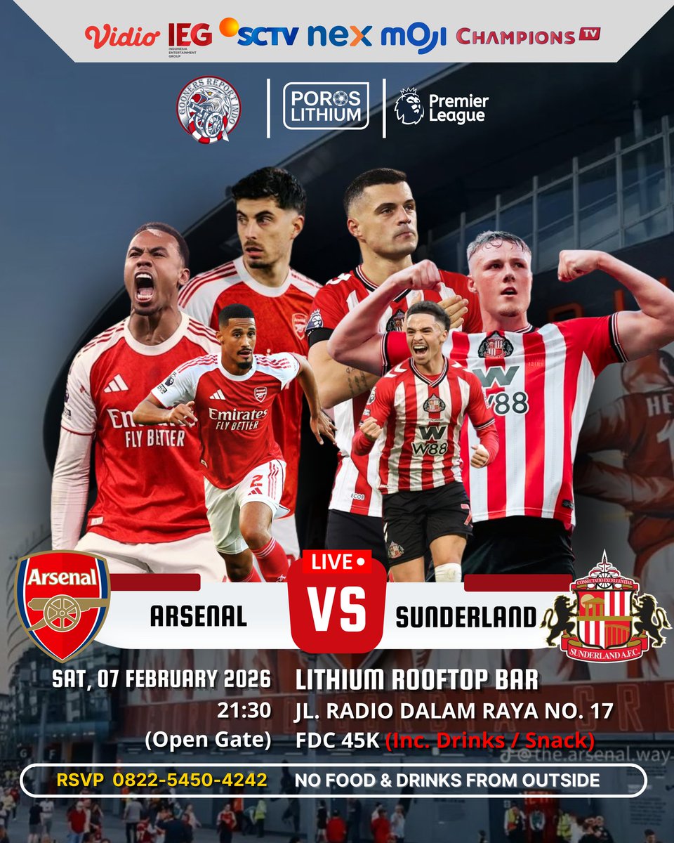 Gooners Report Indo tweet media