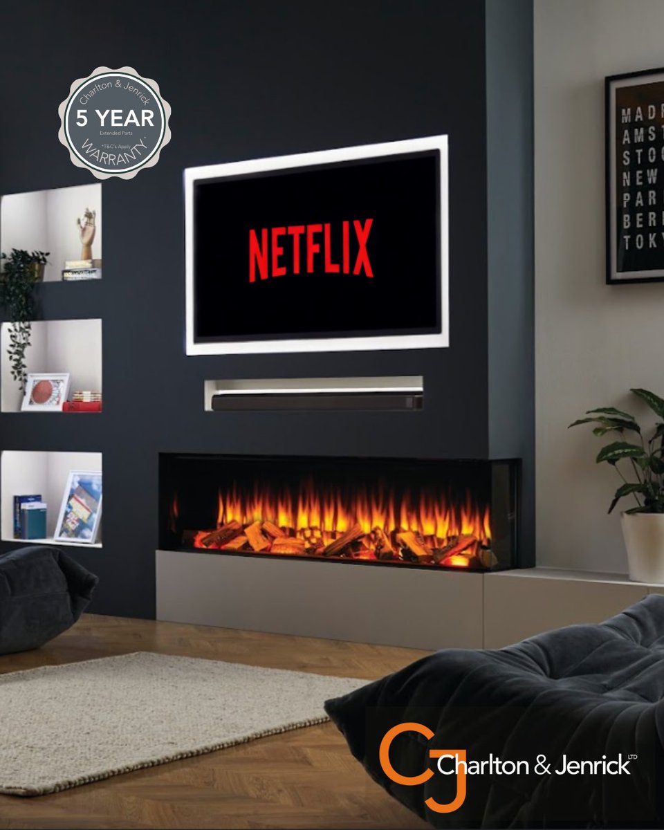 cJfires's tweet image. Winter evenings are made for slowing down. Dim the lights, light the fire &amp;amp; enjoy the calming glow of a C&amp;amp;J media wall fire as the centrepiece of your room. As shown here with our 1500 iRange Deep.
Have a look at our collections ow.ly/3eHF50Y80ox
#InstantHeat #ElectricFire