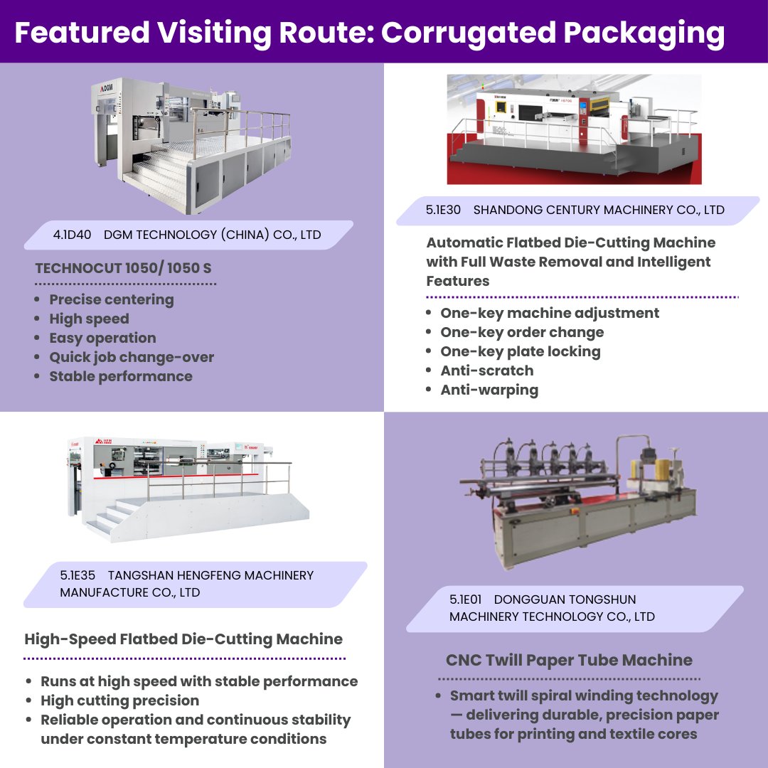 PrintingSChina's tweet photo. 🚀 PFP EXPO 2026: Visit Like a Pro!
Conquer 15 halls with our 5 expert routes: 🍱 Food 🌿 Sustainable 🎨 Creative 📦 E-commerce 🧴 Daily Chemical
Also don’t miss our specialized machinery showcase at Printing South China &amp; Sino-Label 2026!
Pre-reg: https://t.co/hHIy3WZF1U https://t.co/Af6rZtQ7cr