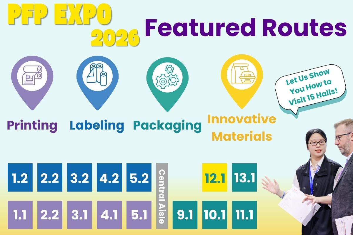 SinoPack1's tweet photo. 🚀 PFP EXPO 2026: Visit Like a Pro!
Conquer 15 halls with our 5 expert routes: 🍱 Food 🌿 Sustainable 🎨 Creative 📦 E-commerce 🧴 Daily Chemical
Also don’t miss our specialized machinery showcase at Sino-Pack &amp; PACKINNO 2026!
Pre-reg: https://t.co/5uogStPx39 https://t.co/8gde7Z17Tn