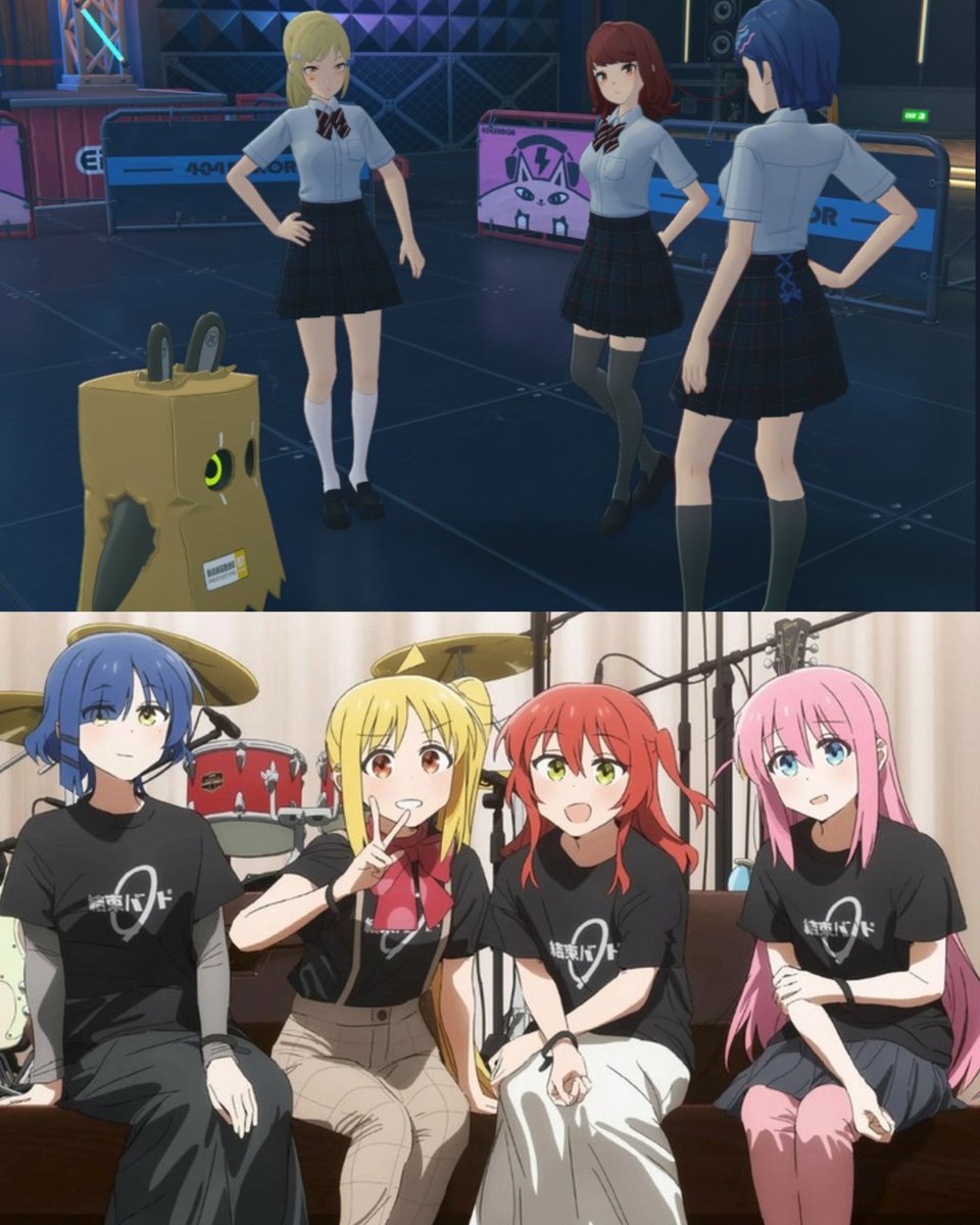 Ringuu_'s tweet photo. Bocchi the Rock Reference 🎸✨

#ZenlessZoneZero #zzzero #ZZZ https://t.co/bCb87j2vwt