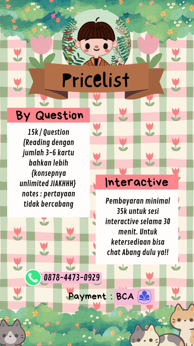 cjninenai's tweet image. Happy fuhriday everyone!! Yuk yang lagi butuh tarot reading aku open ya hari ini 

#zonauang #zonajajan