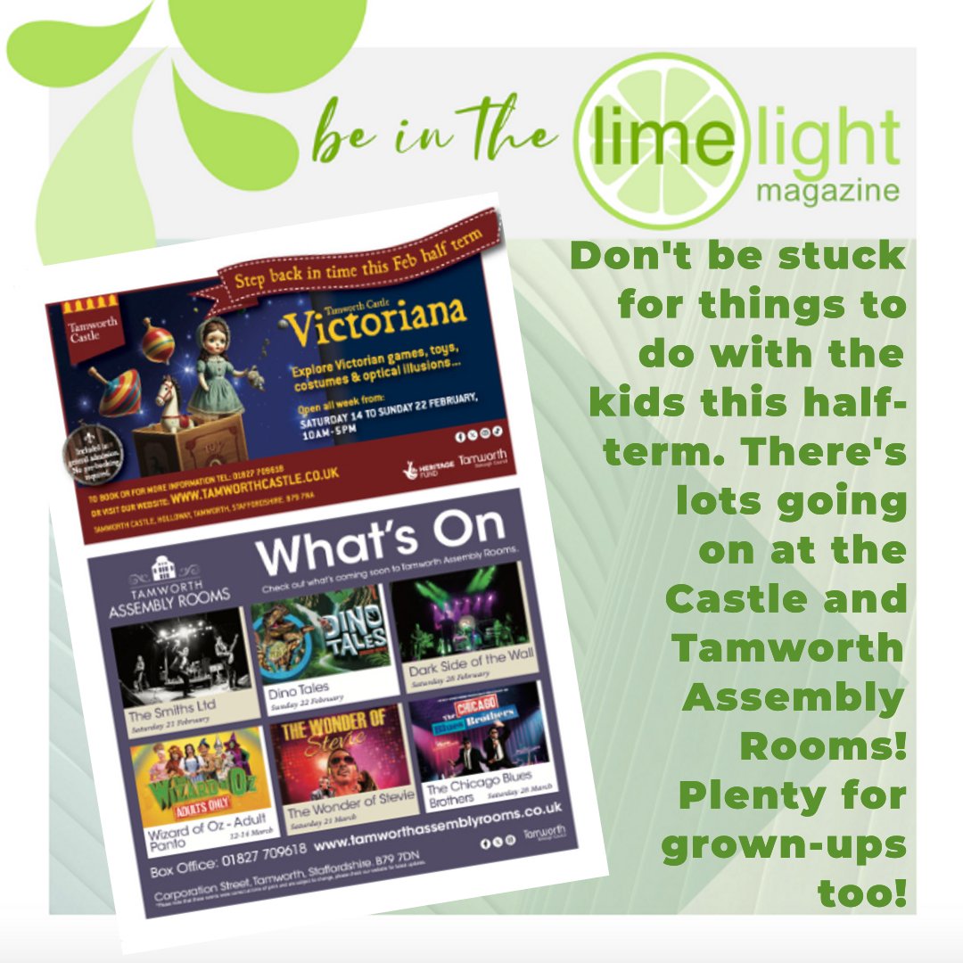 Dreary days got you down? ☔️ Brighten them with a visit to <a href="/TamworthCastle/">Tamworth Castle</a> or @TamworthAssemblyRooms in February! Enjoy family fun that everyone will love this half-term! 💖
.
tamworthcastle.co.uk / tamworthassemblyrooms.co.uk
.
#TamworthEvents #FebruaryFun #ExploreTamworth
