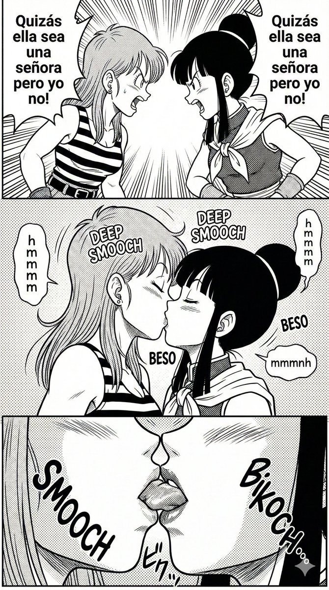 Chi-Chi x Bulma | Dragon Ball Z

#Chichi #Bulma #DragonBallZ

~ Manga style 

#IA