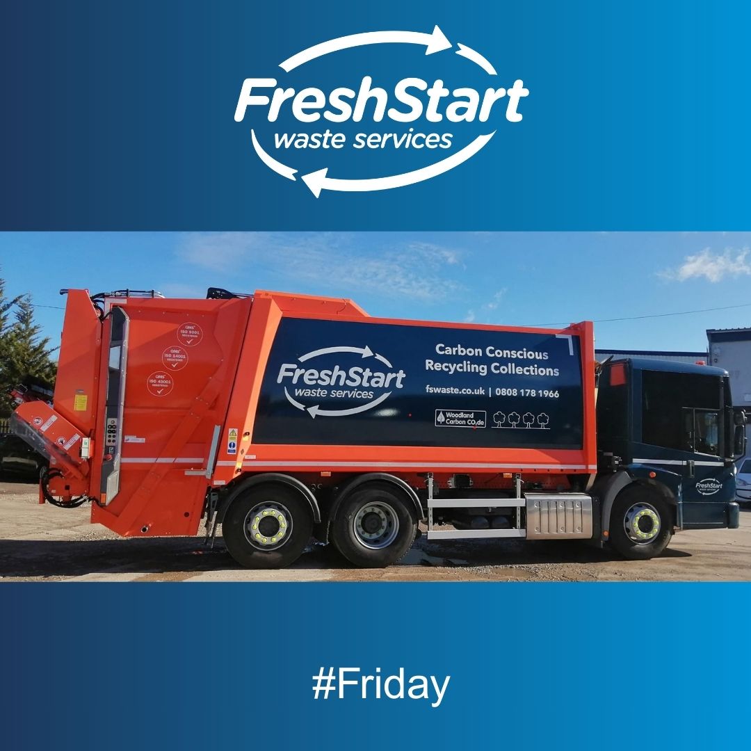 FreshStartWaste's tweet photo. Happy Friday!

Our waste management solutions are designed to lower carbon emissions while keeping waste under control.

#CarbonReduction #WasteManagement https://t.co/ra95Wt7QFC