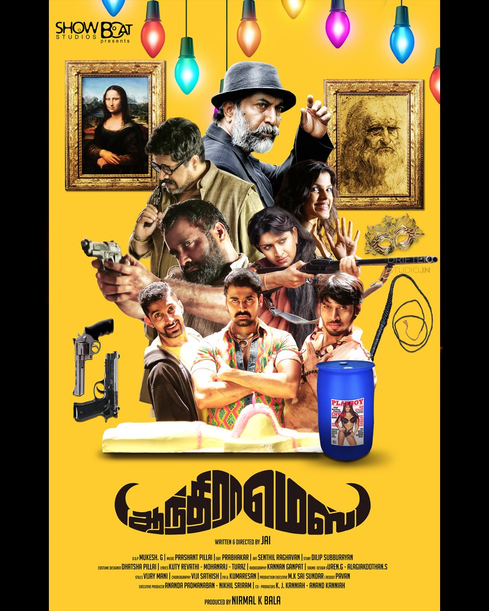 DrifterStudio_'s tweet photo. Film: #AndhraMess (2018)
Poster Design by @madhandrifter
Swipe to explore →
(1/2)
#TamilCinema #MoviePoster #Design #DrifterStudio https://t.co/ANb9HAS6tY