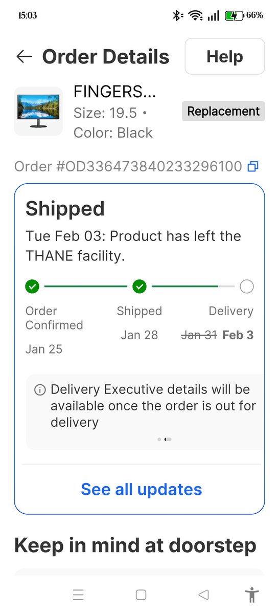 KamleshBarot's tweet photo. @flipkart I erred by buying a monitor from you. I'd ordered one on 5th January, today full month later the @flipkartlifestyle agents keep reading apology SOPs, on each three callback requests, not willing to escalate the issue, after receiving full payment, last January. https://t.co/tF1QhG7vnF