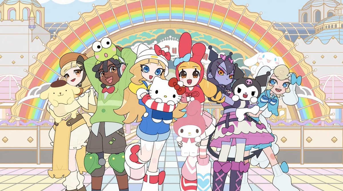 SANRIO CHARACTERS X OVERWATCH YOU ARE EVERYTHING TO ME!!! ૮