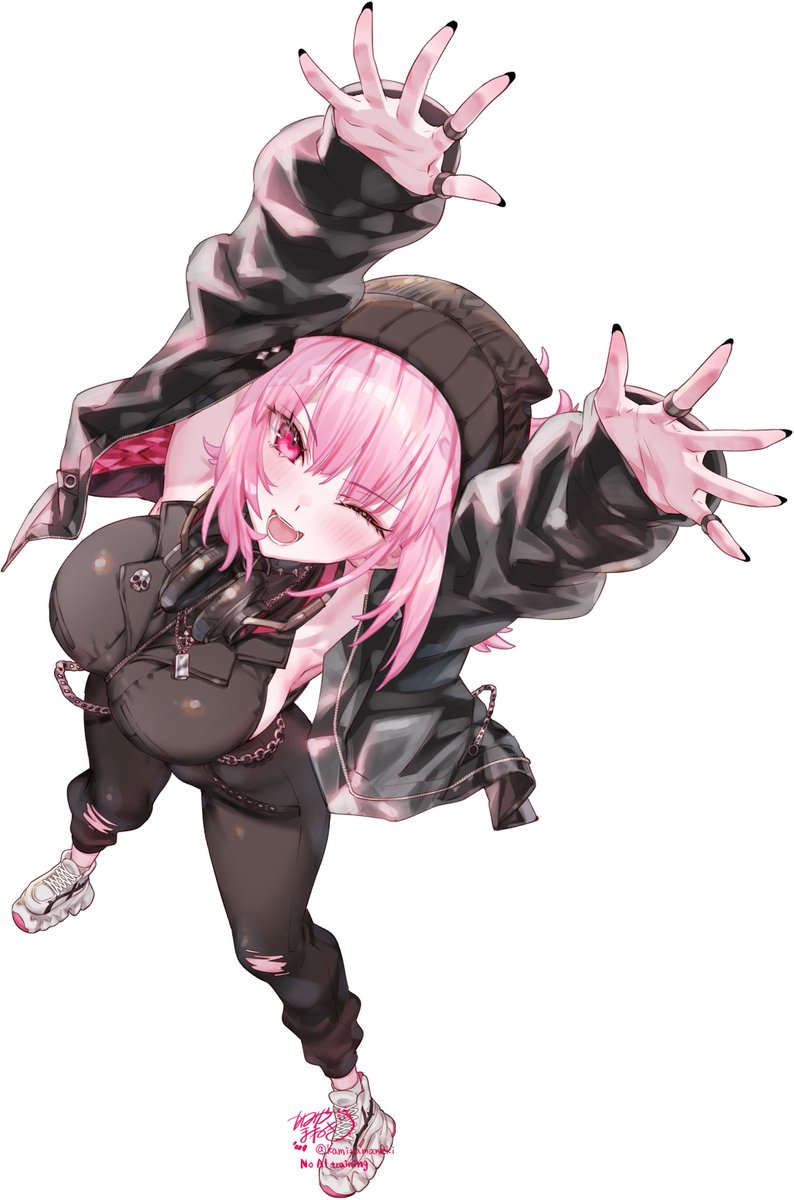 For some reason the quality got low, so please check out the larger size too 🥲
なぜか低画質になっちゃったので大きいサイズも見てください…🙏 #callillust 