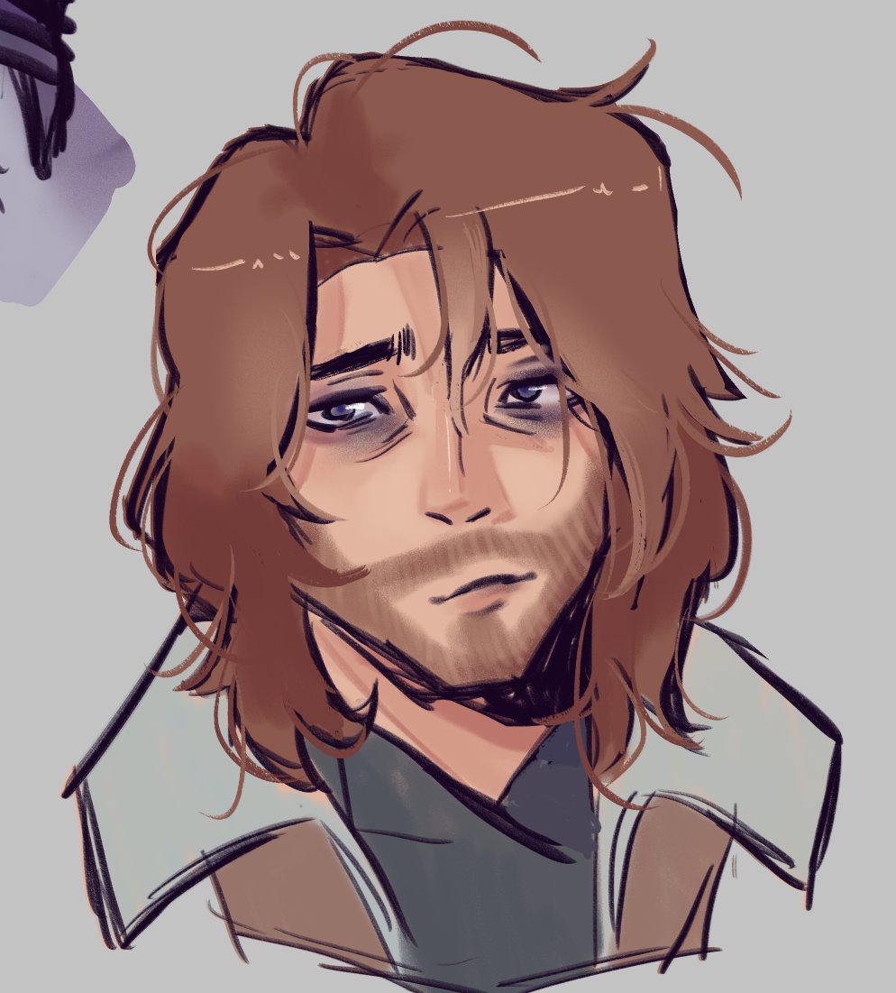 looking back, i think i made him too pretty