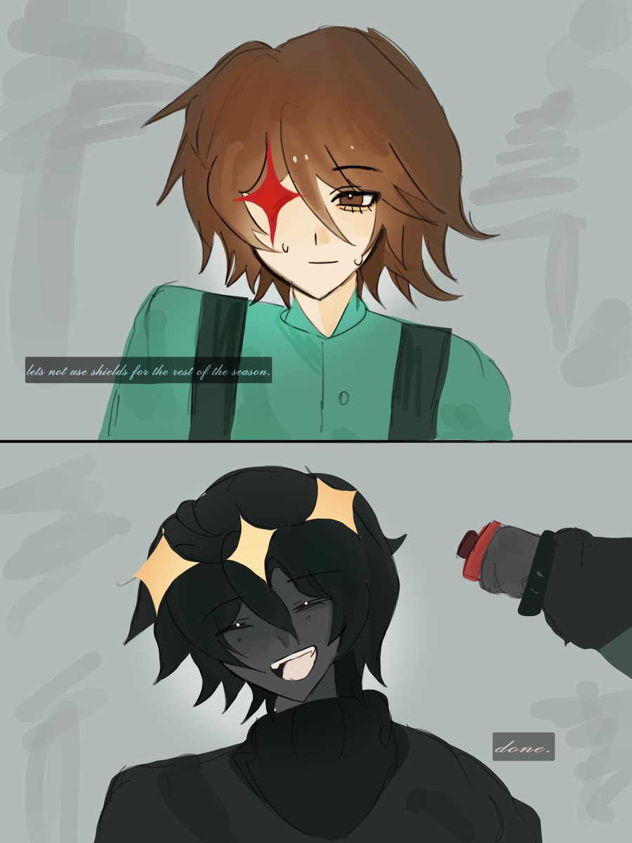 sharpxion's tweet image. shieldless duo #StrengthSMP