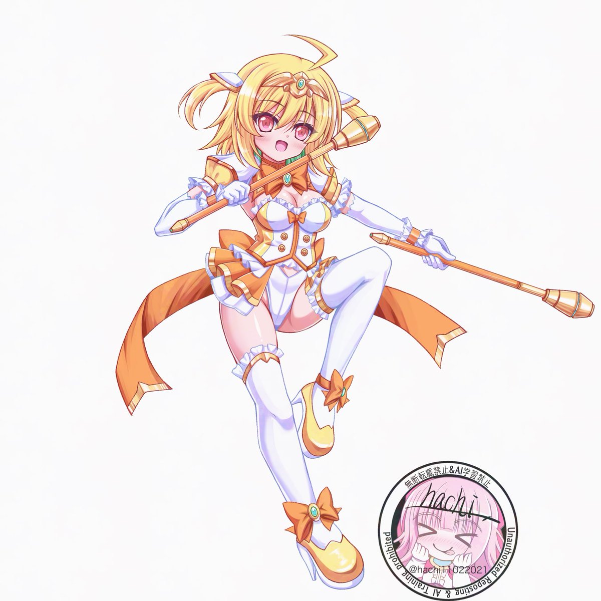 TS魔法少女なお!よりアーティ・フレアちゃん。
原作だとなかなか大変なことになっていますが、幸せになってほしい…! 