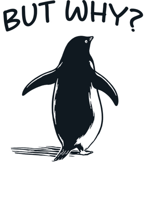 "Penguin why?" for just 12hr more on qwertee.com/last-chance RePost for chance at FREE TEE!