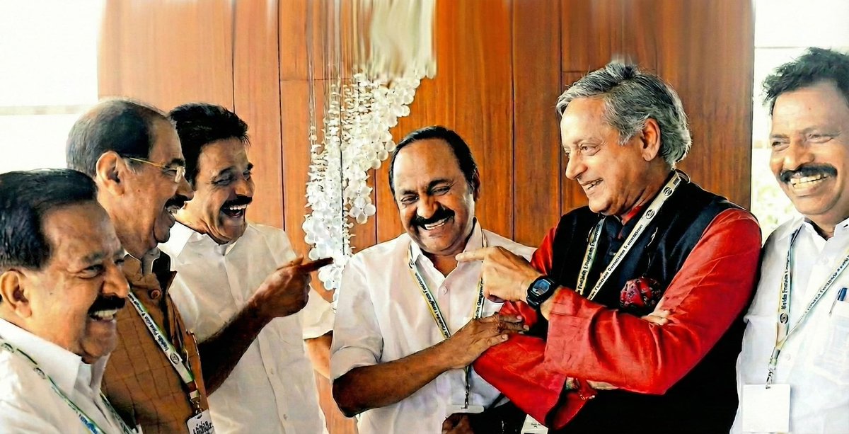 Extending my warmest wishes to <a href="/udfkerala/">UDF Kerala</a> on the UDF’s momentous Puthuyuga Yatra, commencing this evening at Kumbla, Kasaragod. Under the captaincy of my friend and @inckerala colleague, VD Satheesan, this journey serves as a clarion call, "To Reclaim Kerala", to restore our