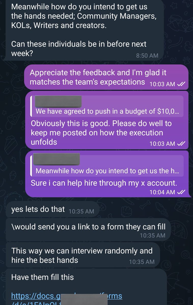 Hiring

= Content Writers - $80/weekly
= KOL - $100/weekly
= Community Moderators - $80/weekly

Project is launching soon and hiring commence immediately

📍If you're interested, reply below

📍 Make sure to be following so i can send a DM 

📍Repost

Closing comment in 24hrs