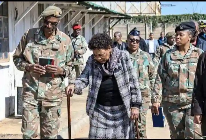 realgav's tweet photo. Our very own minister of defense, we are safe she will defend us with a walking stick. https://t.co/4iF3k9YJ4Y