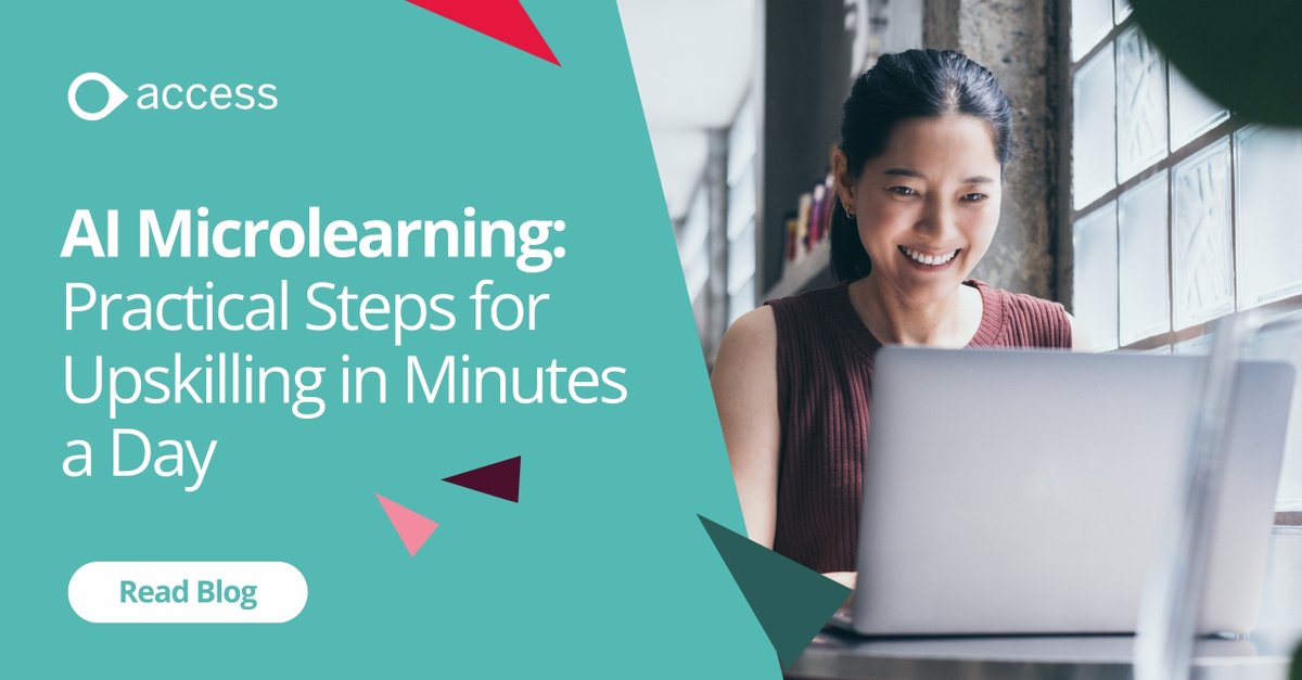Access_LMS's tweet image. 💡 AI Microlearning: The Key to Smarter, Faster Upskilling 

Our blog explores how AI microlearning can transform professional development. 

Read the full blog: ow.ly/Rc9g50XZLVa 

#AccessLearning #AI #Microlearning #ContinuousLearning #ProfessionalDevelopment