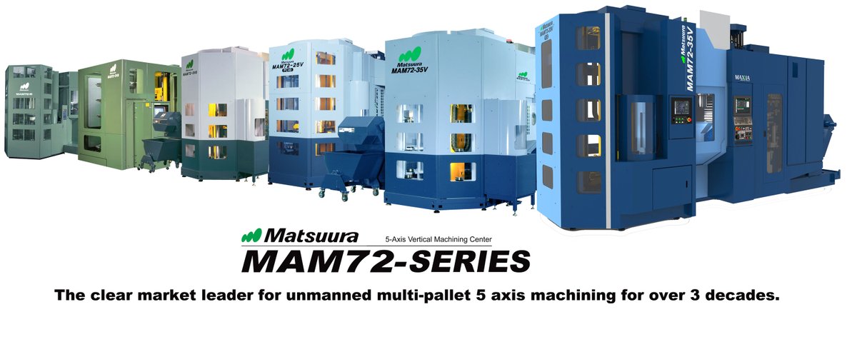 Matsuura_UK's tweet image. The clear market leader for automated 5 axis machining for over 3 decades.

UK stock machine deals available right now – call us on 01530 511400.

#automatedpalletpool #automation #lightsout #ukmfg #MAM72