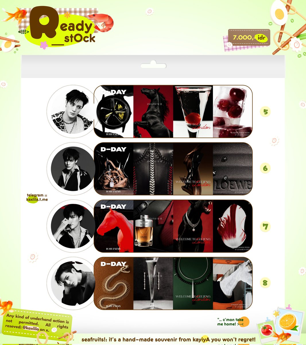 kaxlila's tweet image. help repost, men-temen? timakaci :3

yiyA punya layout ready stock jeno, harganya 7k per layout yaa. bisa take melalui dm atau telegram kaxlila.t.me! jangan lupa mention setelah dm :3c #zonauang