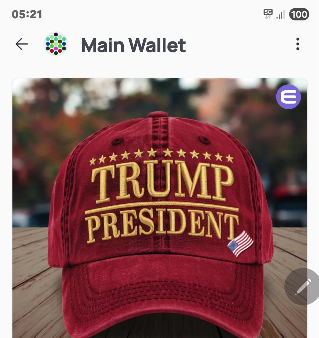Allye95697360's tweet photo. #Friends #PresidentTrump 🇺🇲🇺🇲🇺🇲 #MAGA 🧢 Creator @Alfo_nel 🐉💥#NFTCommunity #NFTGiveaway 72hrs✌️🤩😁
⏰️❤️&amp;RT
⏰️Follow @Alfo_nel @enjin 
⏰️Tagg 3 frenz
⏰️Comment Enjin matrixchain address
#Enjin #EnjinNFT #NFTio #nftart #NFT #NFTs #NFTGiveaways #NFTCollection #EnjinisKing https://t.co/R9ype1hne5