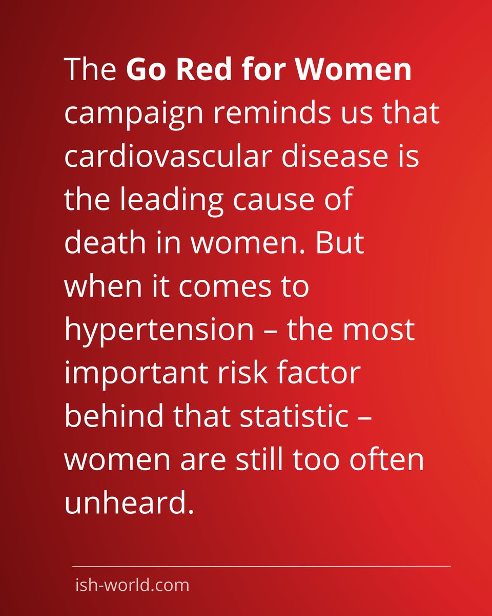 International Society of Hypertension tweet media