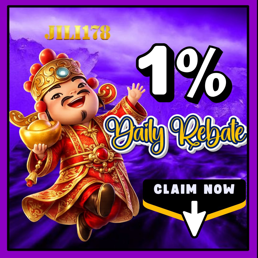 QueenLosada's tweet image. 💜 1% DAILY REBATE – PLAY &amp;amp; EARN BACK! 💜
Get rebates every day just by playing 🎉
Claim daily. Simple rules. Real rewards 💰

👉 Play today, 👉 bit.ly/TGJILI178Signup

#JILI178 #DailyRebate #1PercentRebate #GamingRewards
#PlayAndEarn #OnlineGamingPH #SlotGames
#LiveCasino