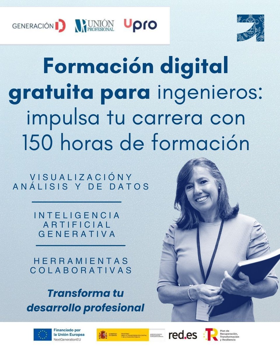 Es el momento perfecto para subir el nivel de tus competencias digitales. Ya te puedes inscribir en esta formación adaptada a tus necesidades, con 150 horas, en las que aprenderás habilidades digitales aplicables desde el primer día.

INFÓRMATE AQUÍ
web.ingenierosdecadiz.es/images/Infogra…