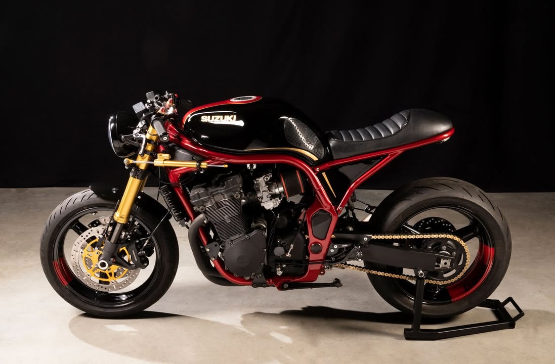 CafeRacrsReturn's tweet photo. A custom build that saw a friend's beloved Suzuki Bandit 1200 resurrected and back on the road where it belongs.
https://t.co/JJsKibiXZL
๐ธ Deep Creek Cycleworks
#DeepCreekCycleworks #Bandit1200 #ReturnOfTheCafeRacers #MotorcycleLove #CafeRacer https://t.co/gsljvrM4p1