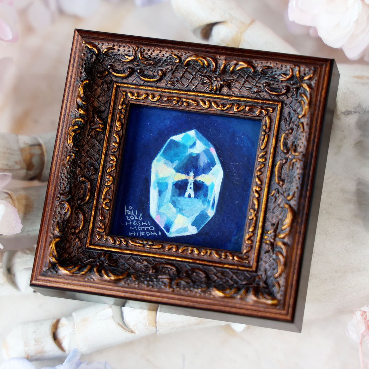 原画「記憶石〜心の中の光〜」（HASHIMOTO HIROMI）- 海福雑貨通販部
umick.shop-pro.jp/?pid=184811970