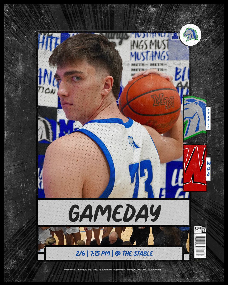 Mustang Basketball tweet media