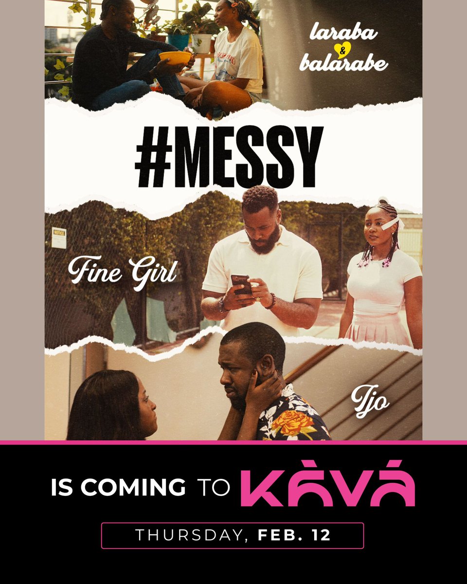 watchkava's tweet photo. SOMETHING MESSY IS COMING TO KAVA 💦🤭😅
A NEW-AGE love story Written & Directed by @fatimahgimsay
#messy #shortfilm #nollywood #streamkava https://t.co/AKRq4EmGVU