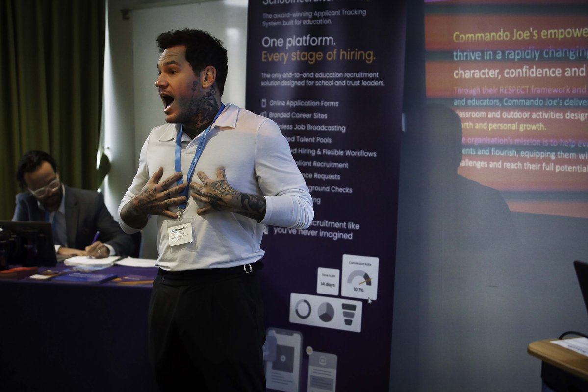 MATNetworks's tweet image. Electric energy during our Elevator Pitches! ⚡️

Great to see partners driving innovation: 
@3PLearning  @BrainBoost AI @eduriocom  @CommandoJoes  @FirstGiveUK  @SCRIBa @Petersbooks  SensationalMinds @ApplicaaUK  @BlueAppleUK 

Thank you for the passion! 🤝