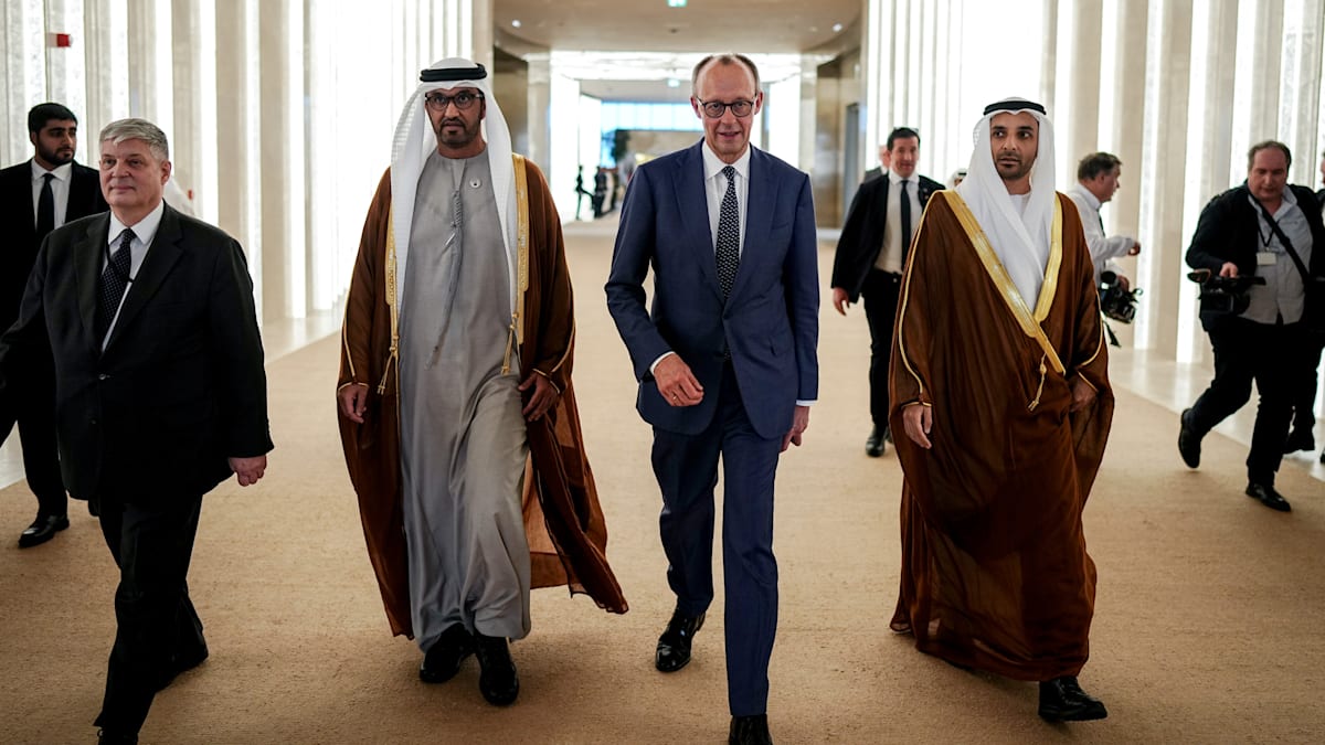 „Deutschland hat hier ein sehr hohes Ansehen“, sagt Merz to.welt.de/mNxVuYg