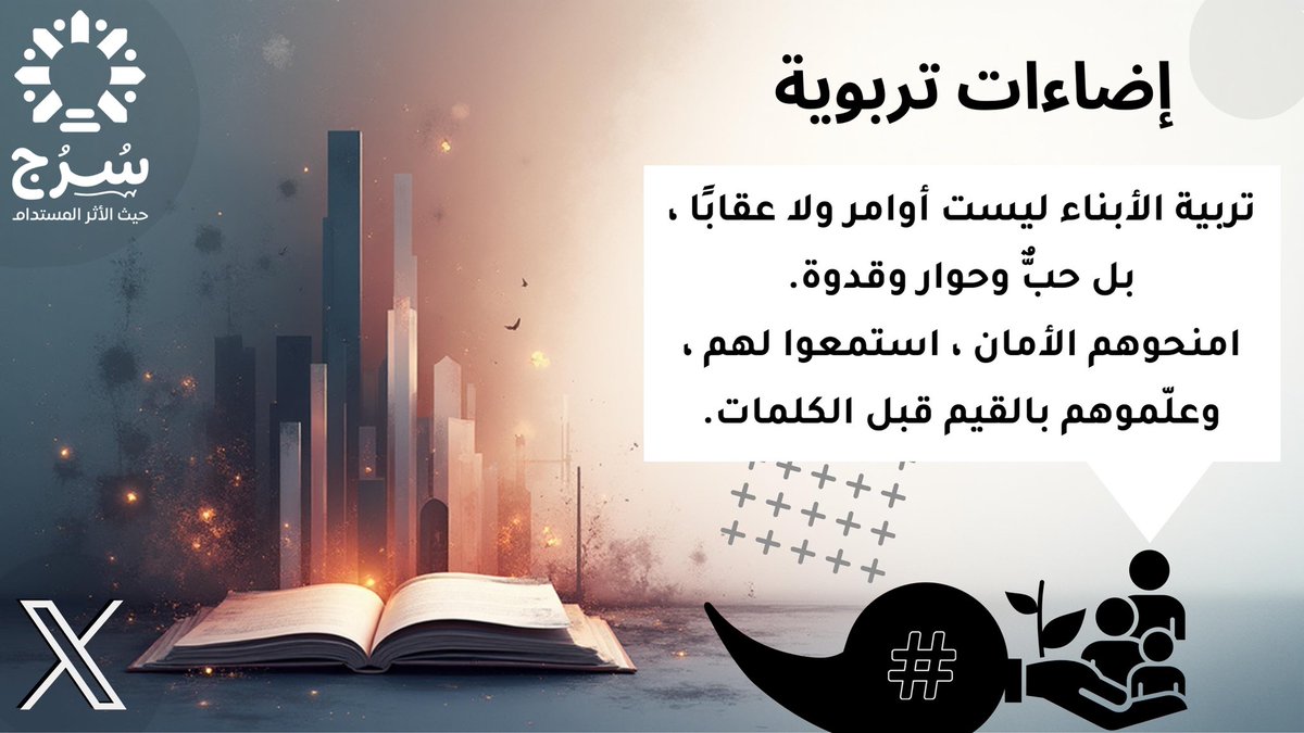 سُرُجْ للاستشارات التعليمية والتربوية tweet media