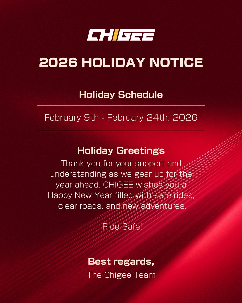 CHIGEE GLOBAL tweet media