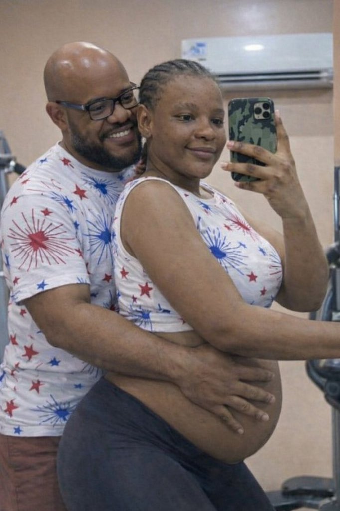 E no go better for whoever do this thing.

But wait..na pikin Dey that belle Abi na FUFU?