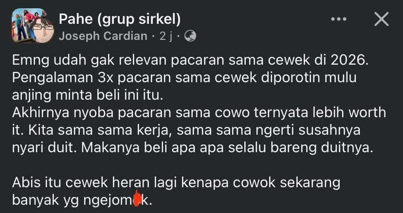 sosmed keras tweet media
