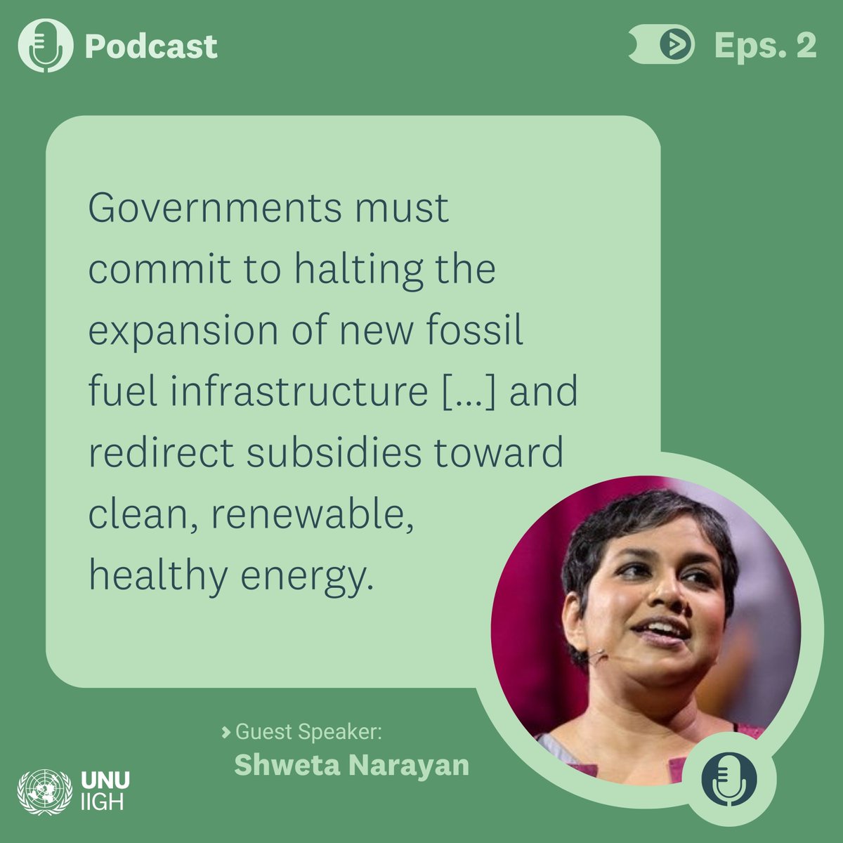 UNU International Institute for Global Health tweet media