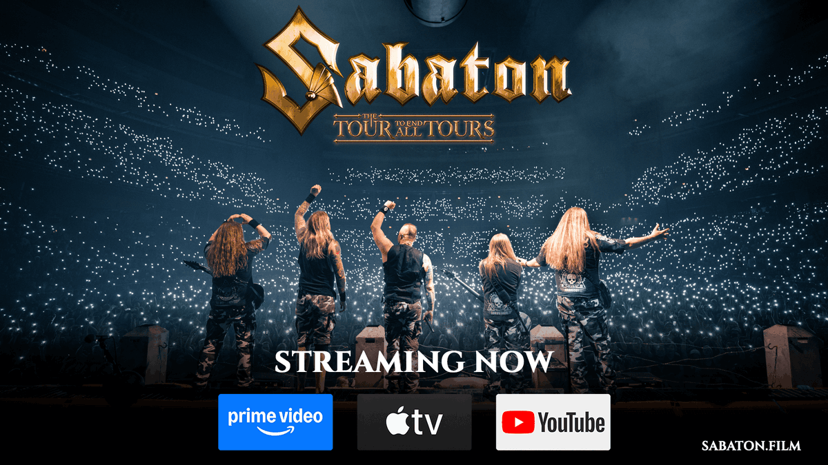 Mad About Rock: SABATON 'The Tour To End All Tours' concert film i... madaboutrock.co.uk/2026/02/sabato…