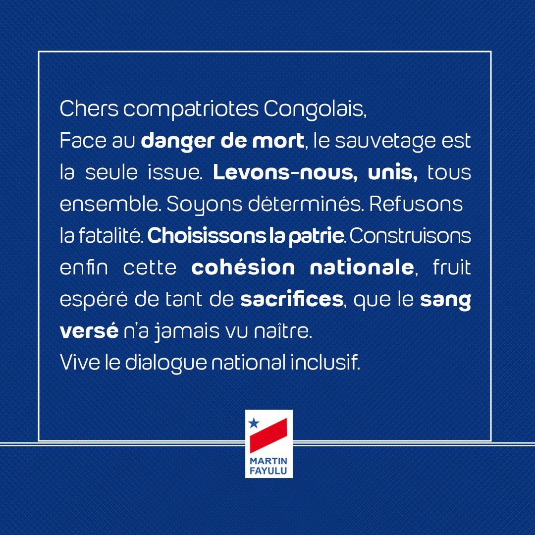 Martin Fayulu tweet media