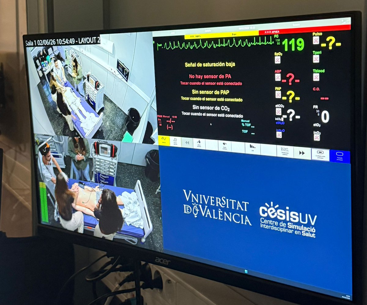 Anestesia Clínico Valencia tweet media