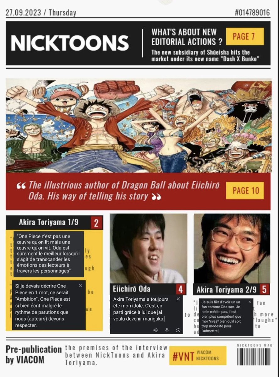 doc ⁹₉⁷ one piece tweet media