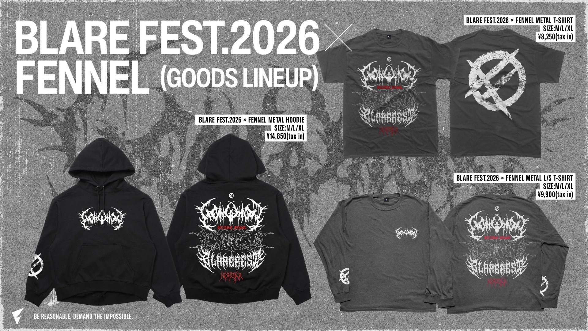 BLARE FEST2026✕FENNEL限定Tシャツ XL FENNEL on X: 