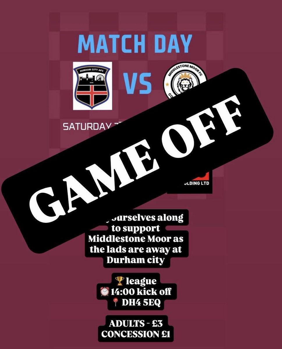 Middlestone Moor FC tweet media